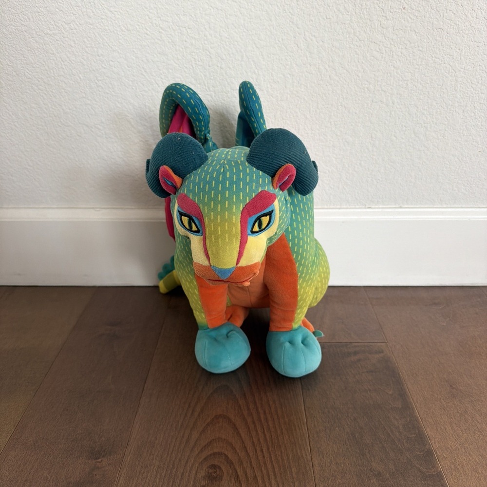 Disney Store Pixar Coco Pepita Plush 14" Large Alebrije Spirit Guide Cat Stuffed